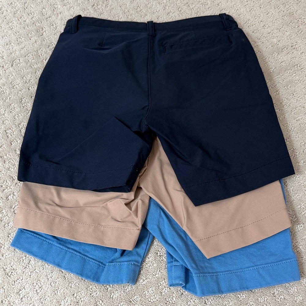 Crewcuts Boys Chino & Active Shorts Set - Blue, Khaki, Navy - Picture 4 of 4